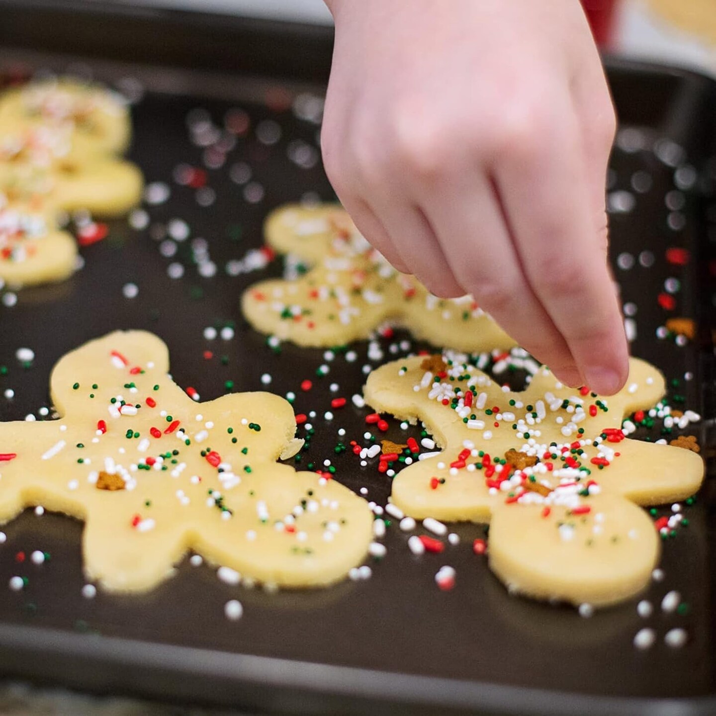 10-Piece Christmas Cookie Cutter Set - Stainless Steel Shapes