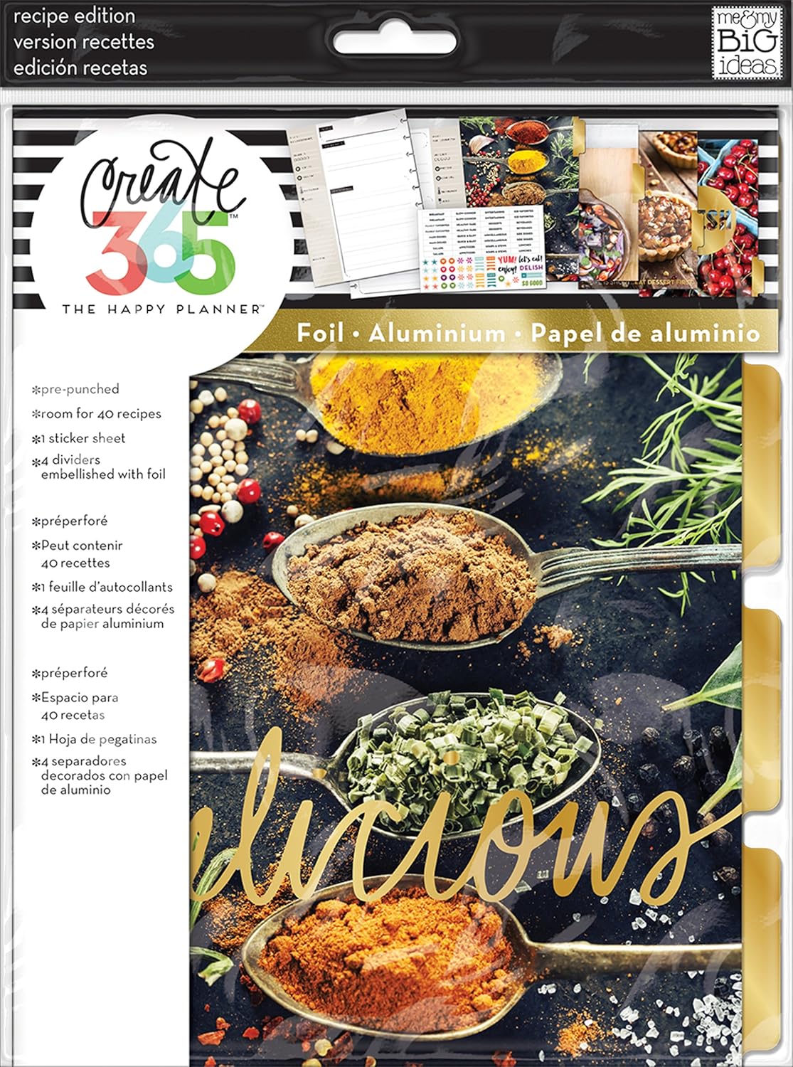 The Happy Planner 365 Recipe Edition