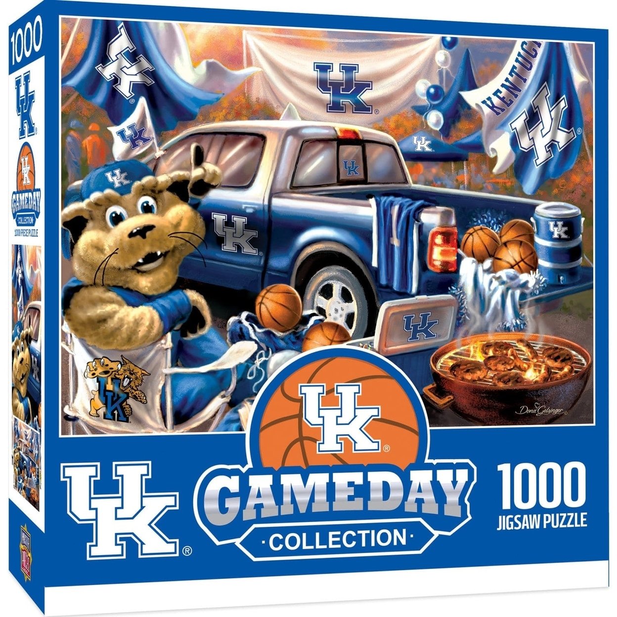 Kentucky Wildcats 1000 Piece Jigsaw Puzzle Masterpieces Recycled Chipboard