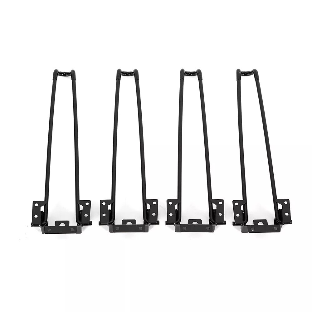 4PCS Table Legs Heavy Duty Folding DIY For Coffee Table Hairpin Desk Legs Set