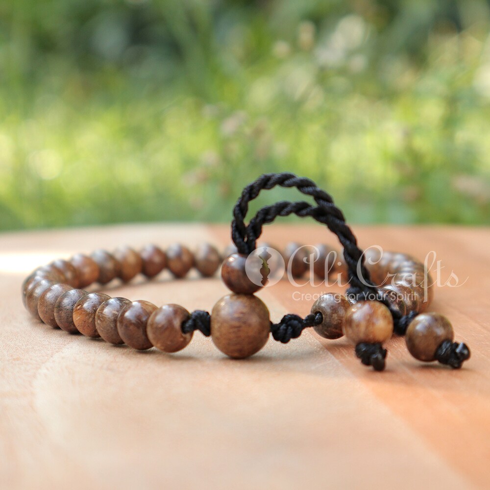Handcrafted Small 6 mm Round Beads | Adjustable 33ct Beaded