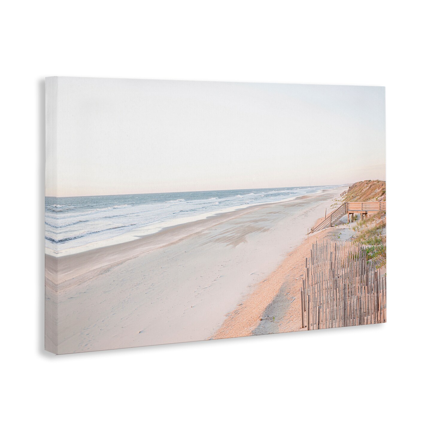 Stupell Industries Vast Beach Horizon Canvas Wall Art Design by Erin Marie