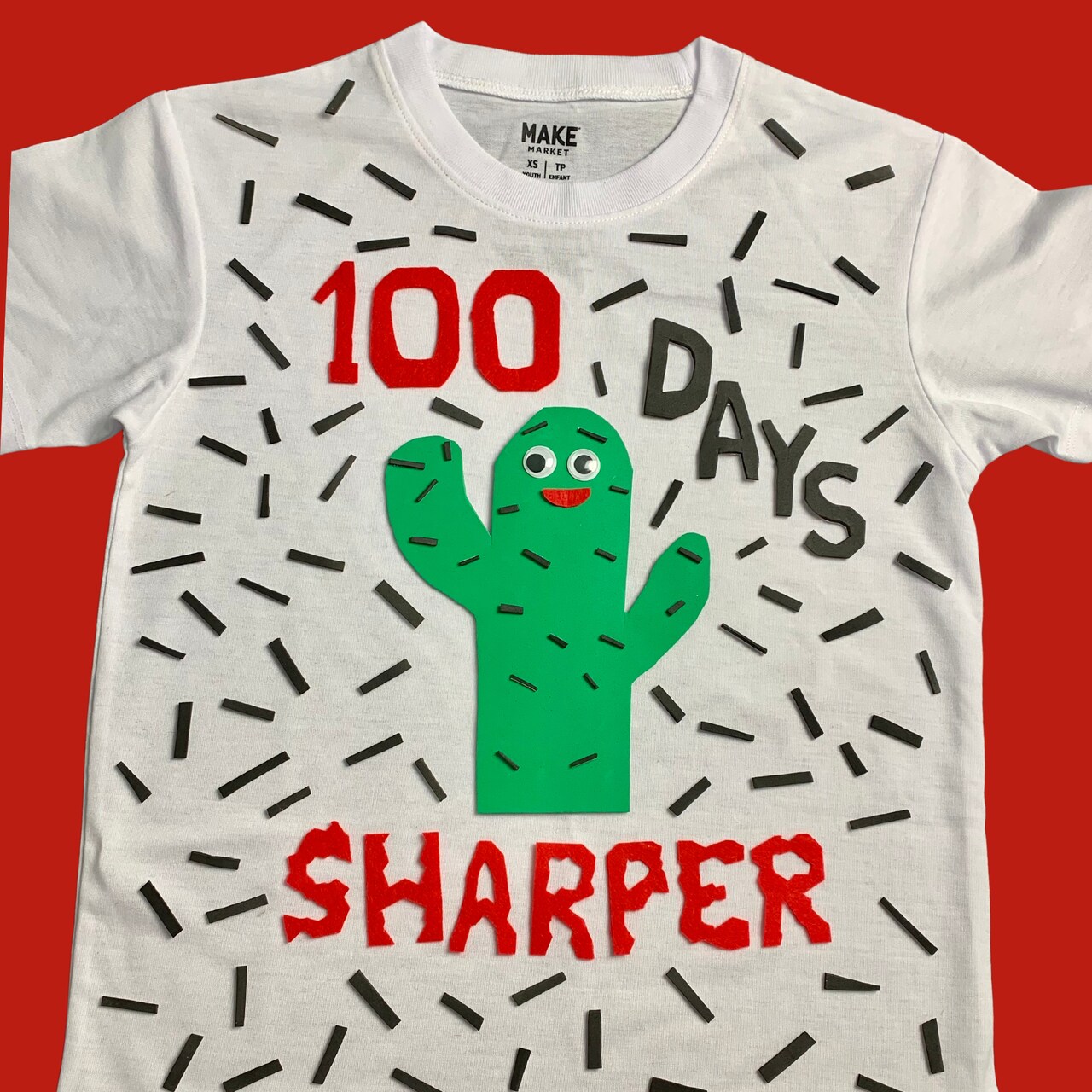 DIY 100 Days Shirt