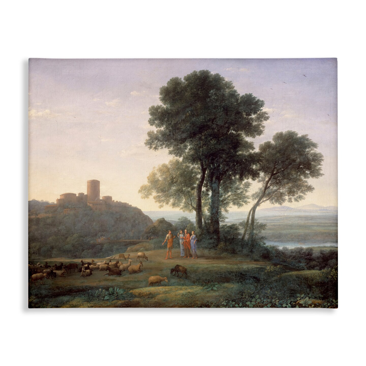 Stupell Industries Classic Claude Rural Landscape Canvas Wall Art Design by one1000paintings