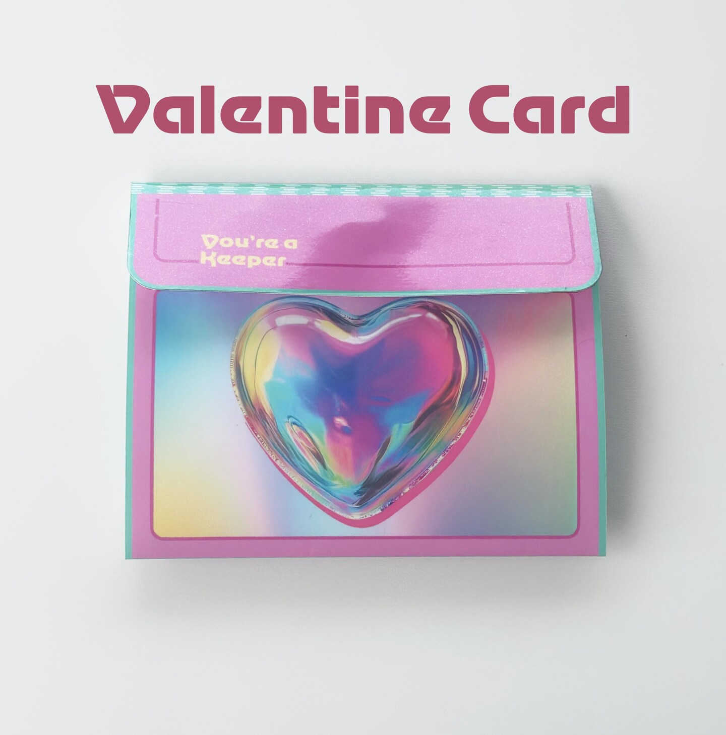 80s Keeper Binder Valentine Card | Anniversary | Just Because