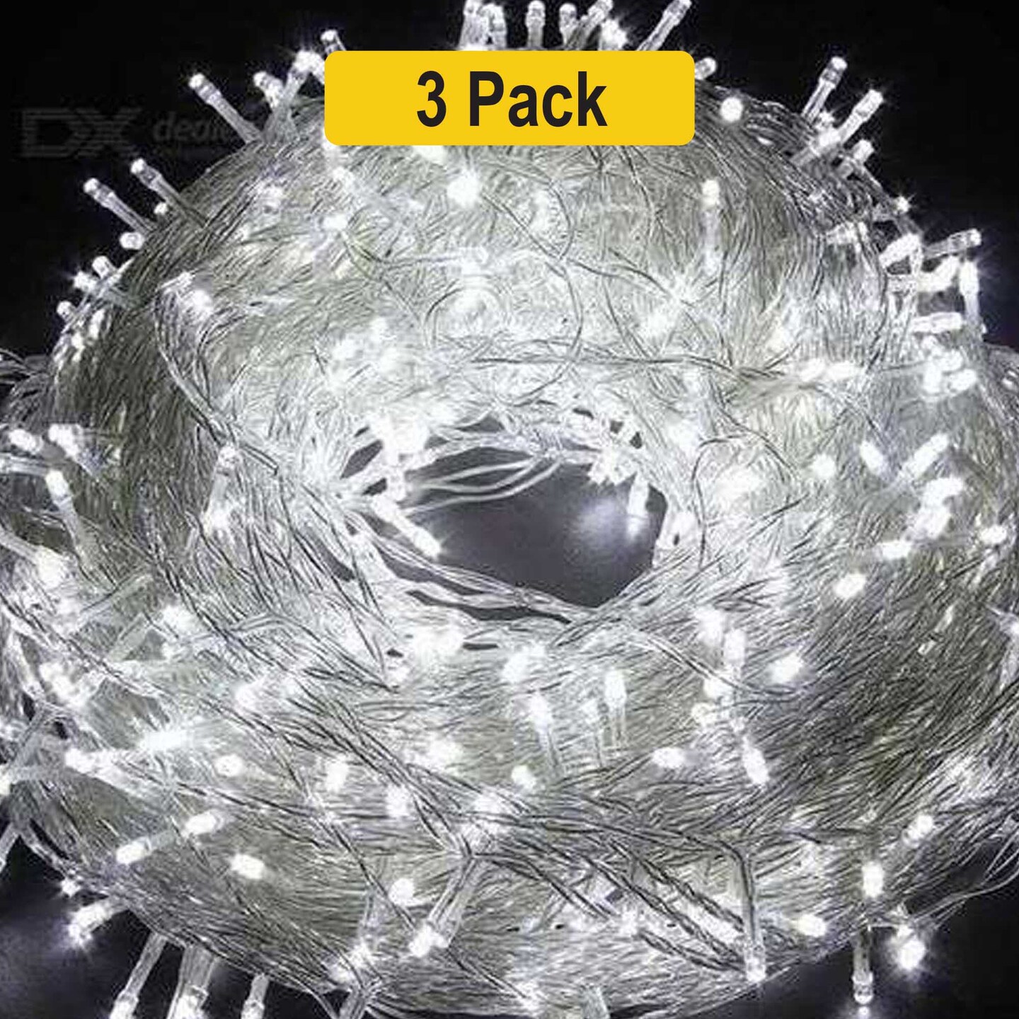 300-Count Multifunction LED String Lights &#x2014; 8 Lighting Effects, Connectable, Cool-Touch, 96ft