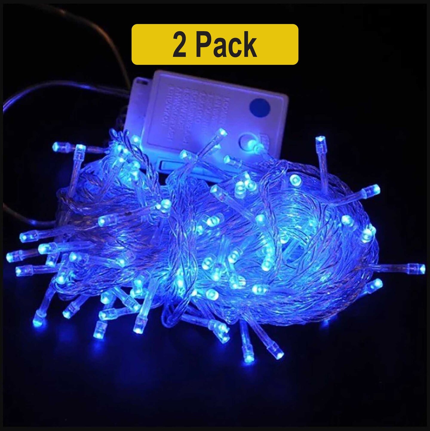 Christmas 100 LED Clear Cable String Lights