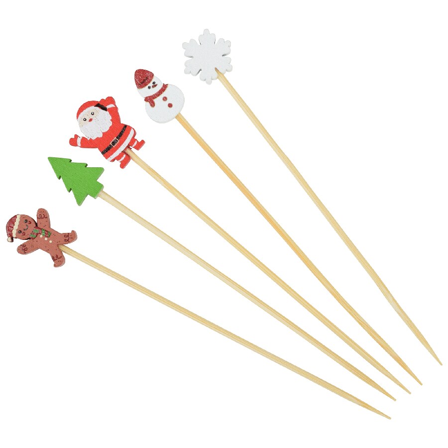 Holiday Cocktail Picks Pack of 25