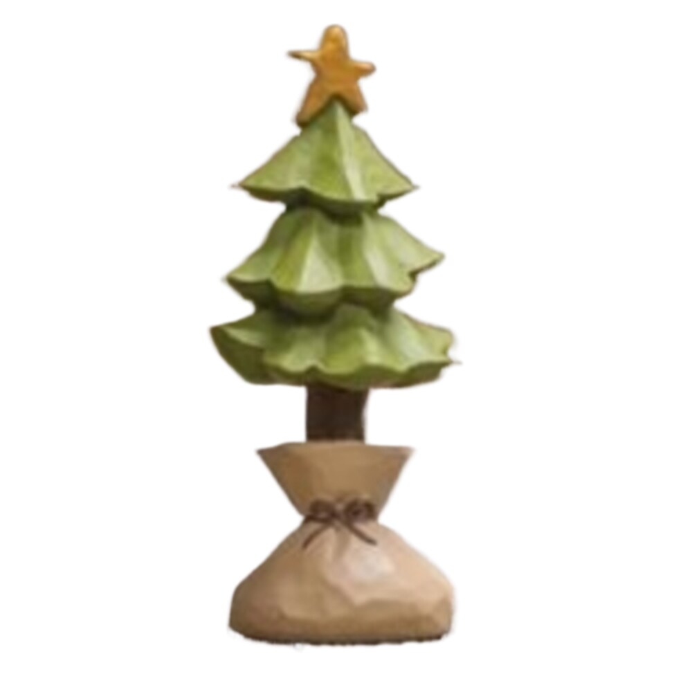 Resin Christmas Tree In Sack