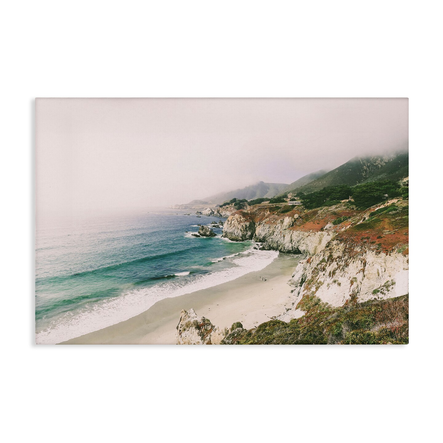 Stupell Industries Big Sur Coast View Canvas Wall Art Design by Sisi and Seb