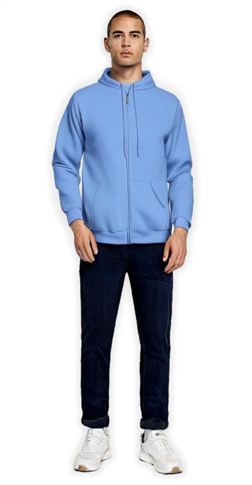 Gildan&#xAE; Classic Fit Full-Zip Hooded Sweatshirt