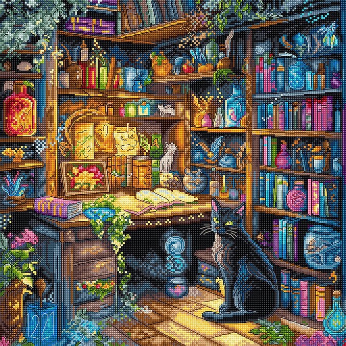 Charmed Library L9935 Counted Cross Stitch Kit