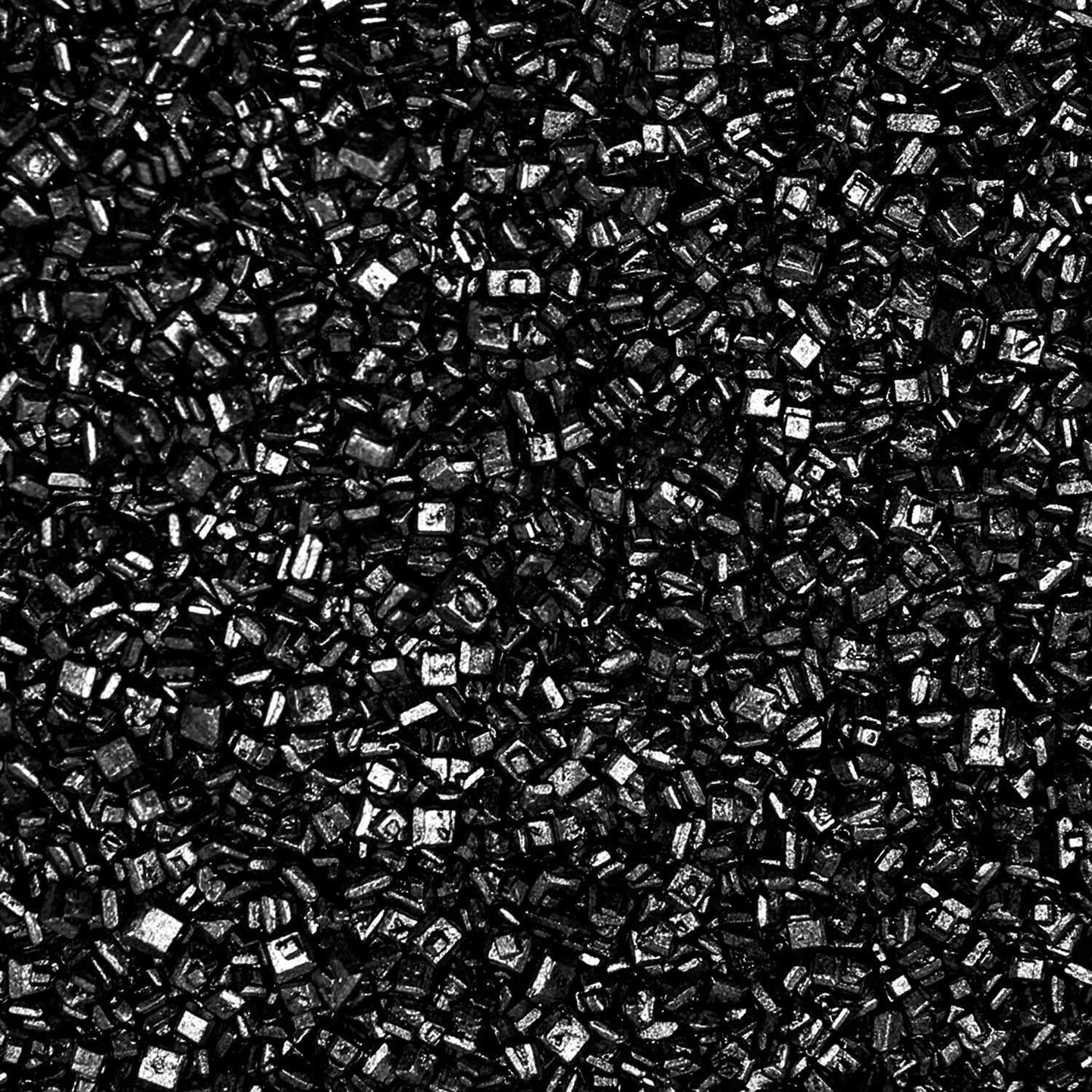 Black Sugar Sand Sprinkles