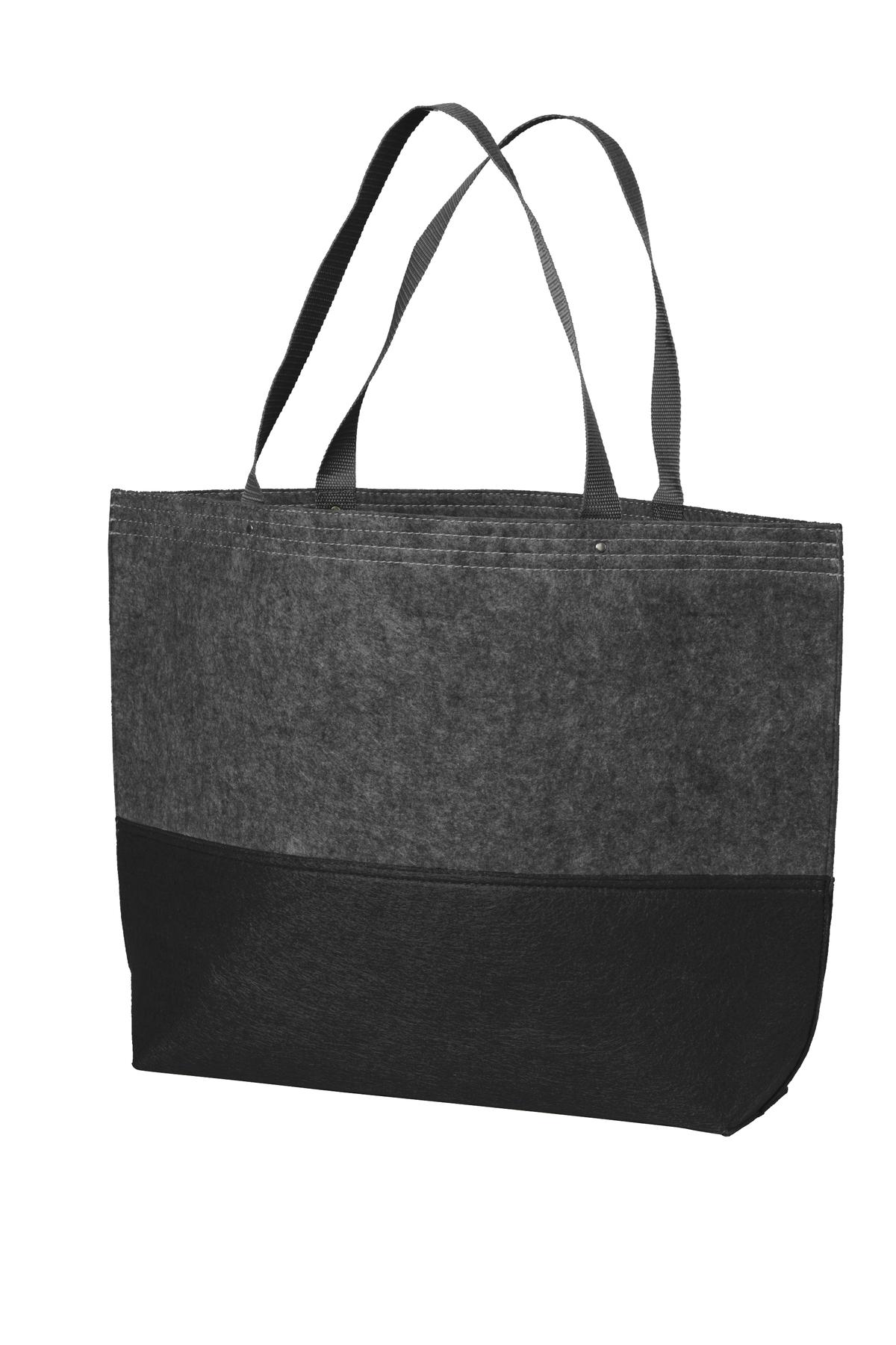 Port Authority&#xAE; Stylish Large Felt Tote Bag