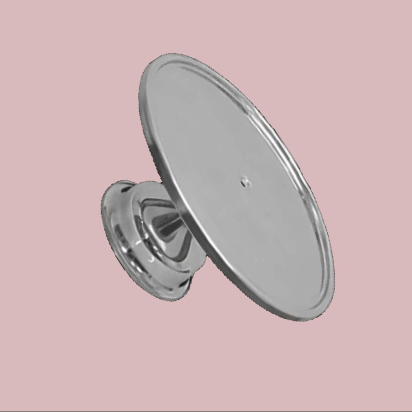 13.25&#x22; Round Stainless Steel Cake Stand