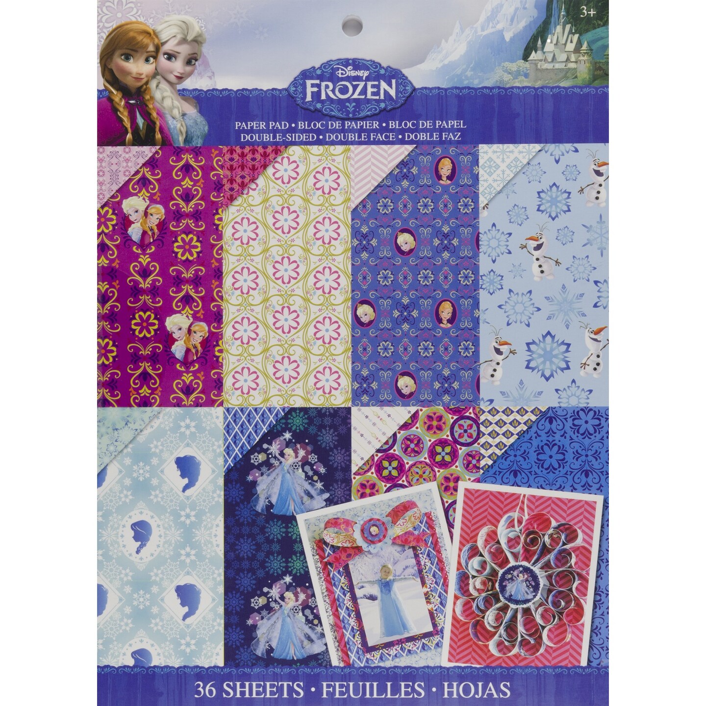 Disney Paper Pad 8.5&#x22;X11&#x22; 36/Pkg-Frozen