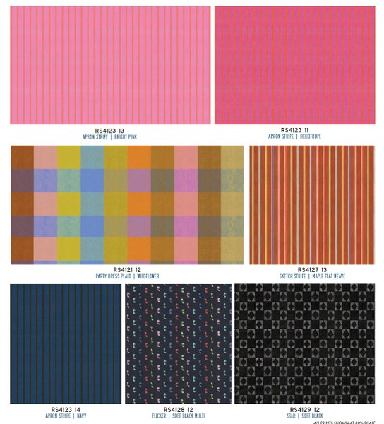 Warp and Weft Wovens 10&#x22; Square Pack (Layer Cake) in Ooh Lucky Lucky by Alexia Abegg for Ruby Star Society (RS4121LC)
