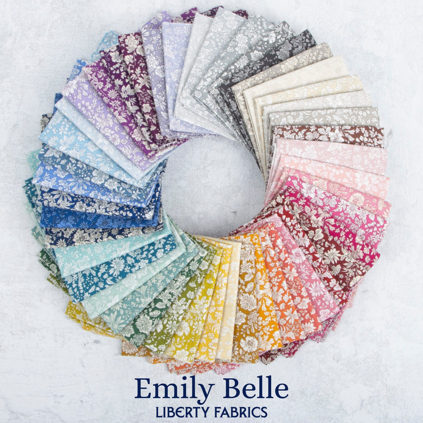 Emily Belle in Sunshine Yellow (01666401a) | Emily Belle | Liberty Fabrics | Riley Blake