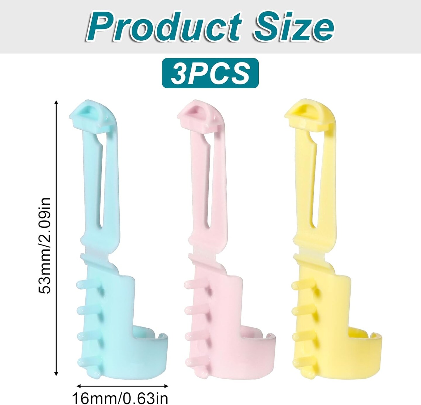 3PCS Yarn Guide Ring for Crocheting