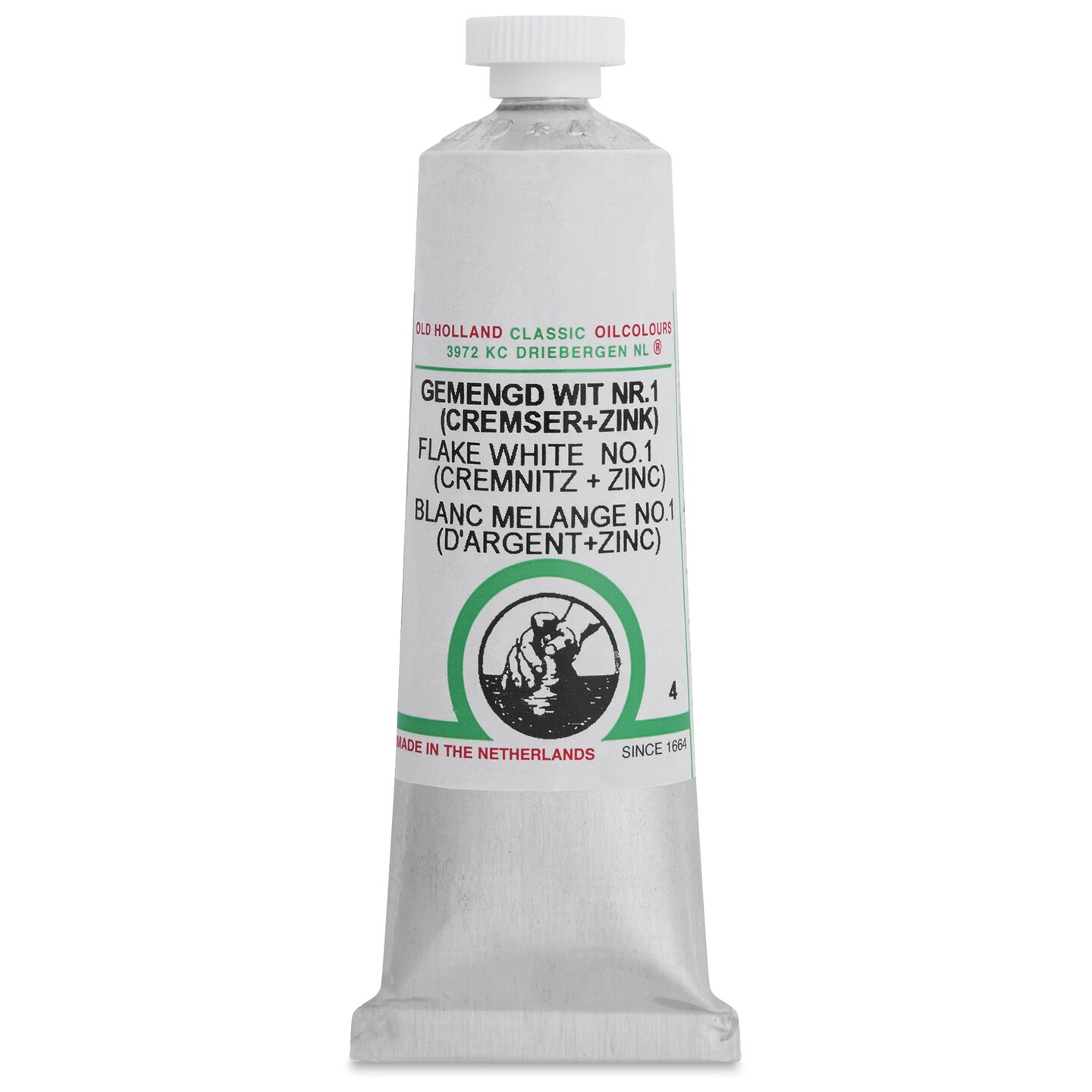 Old Holland Classic Oil Color - Flake White 1, 40 ml tube