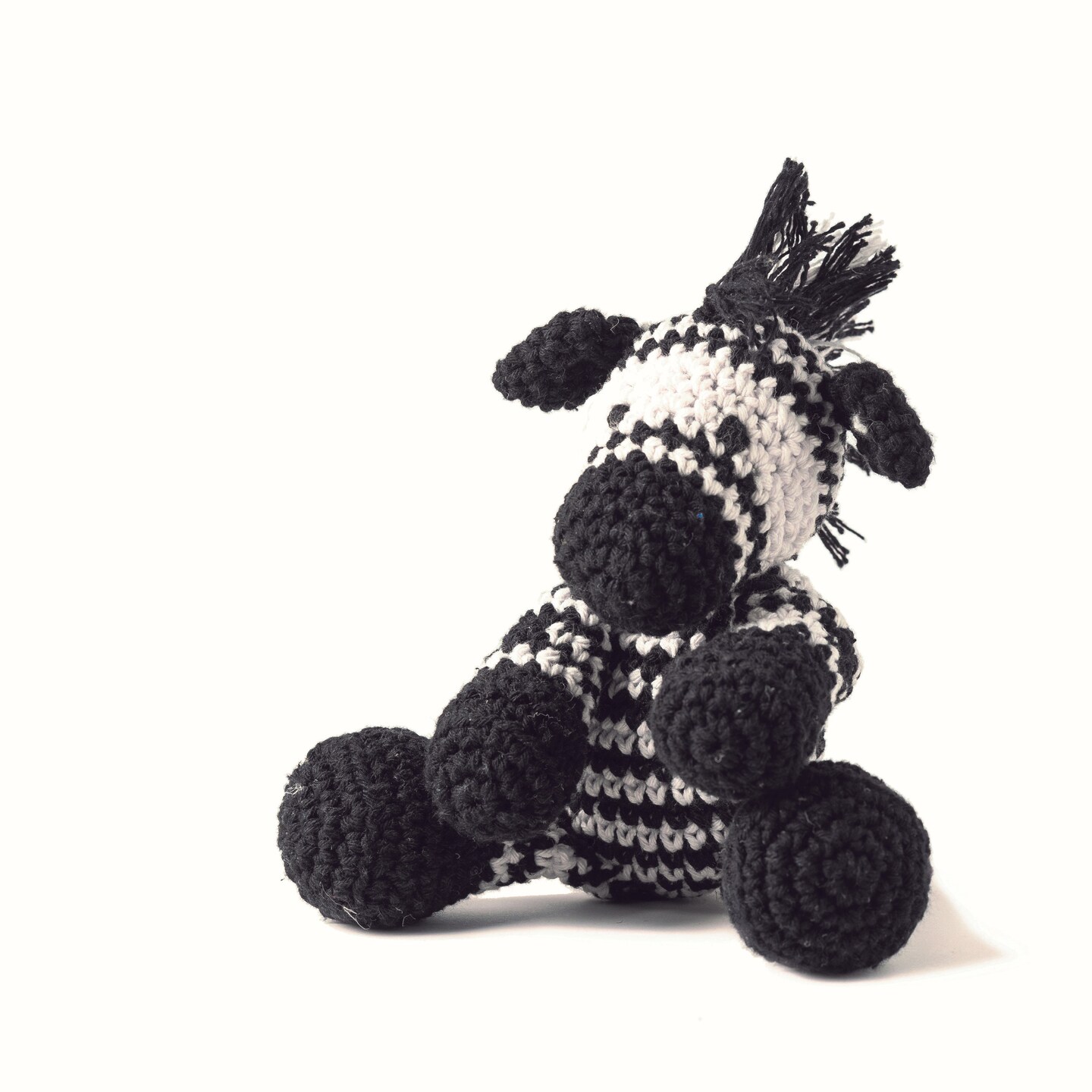 DIY Crochet Kit by Hoooked Zebra Zizi - Noir PAK135