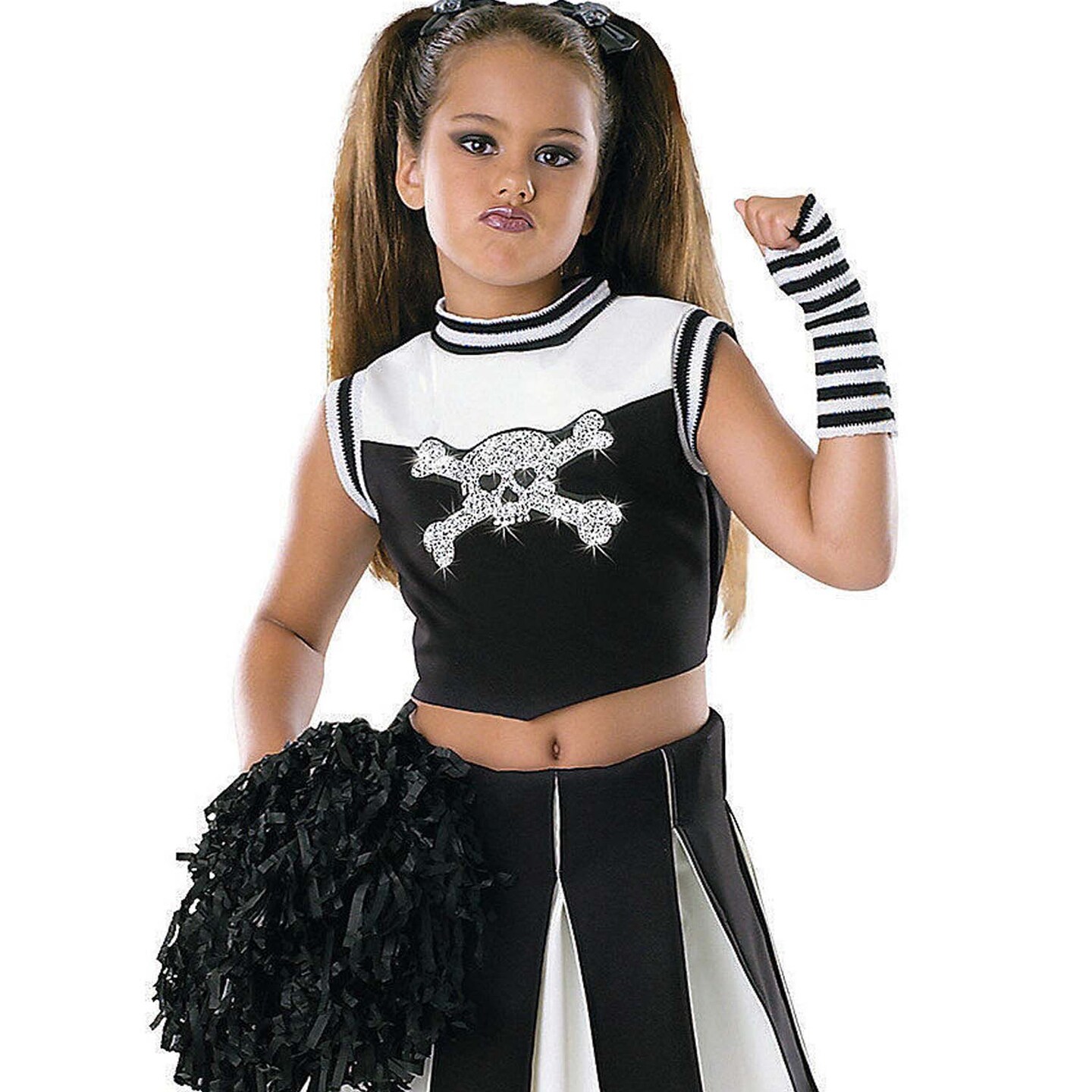 Girl&#x27;s Bad Spirit Cheerleader Costume