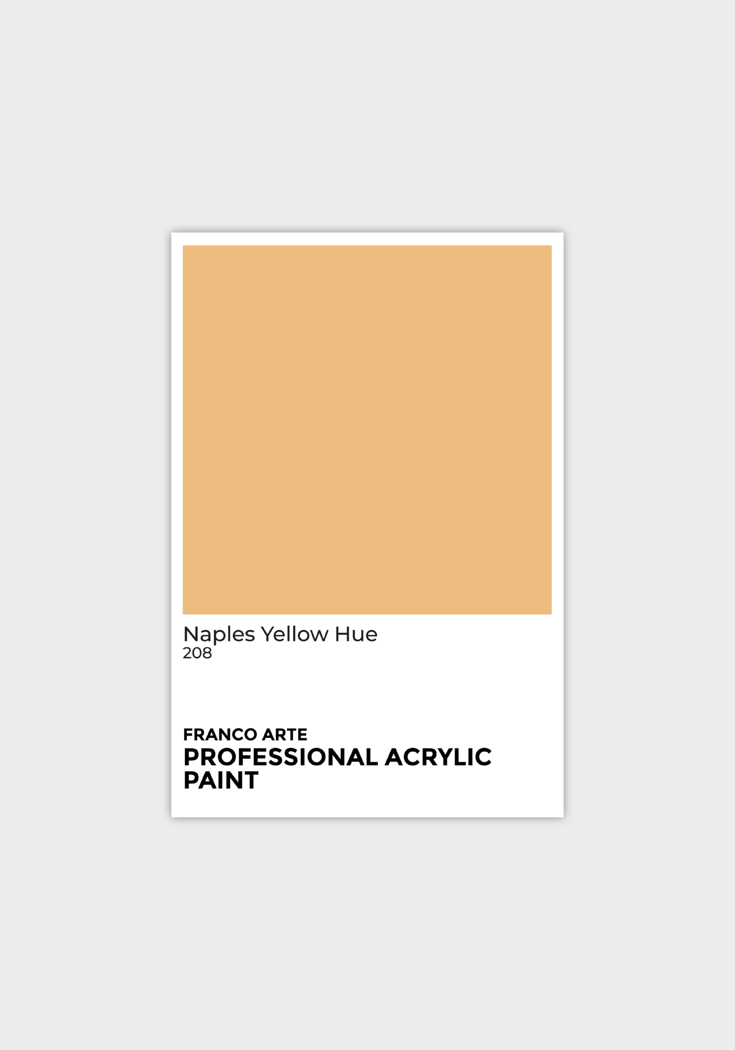 14208-100 Professional Acrylic Paint 3,38 U.S fl oz / Naples Yellow Hue / Heavy Body