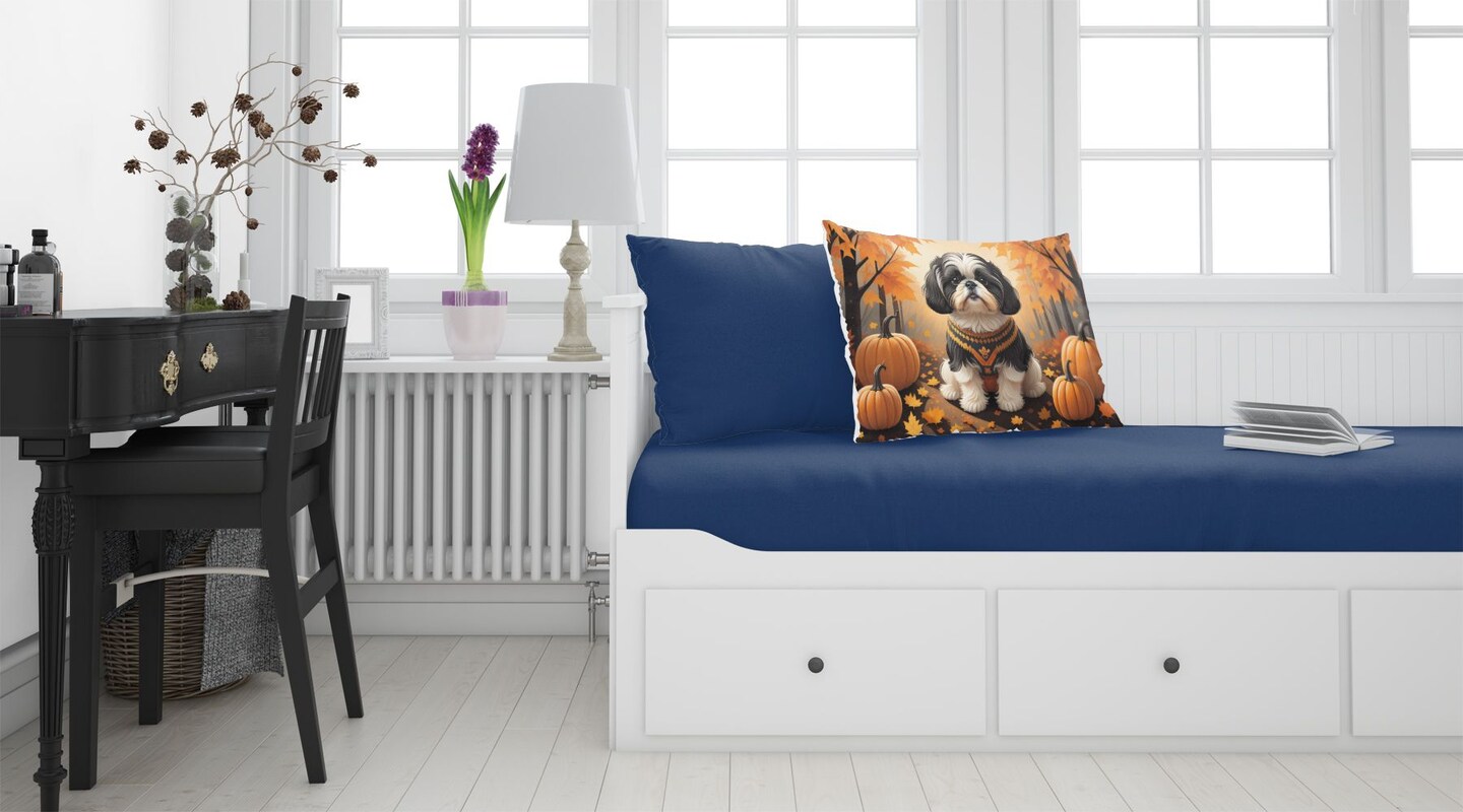 Shih Tzu Standard Pillowcase Lightweight Super Soft Decorative Artwork 1 Count