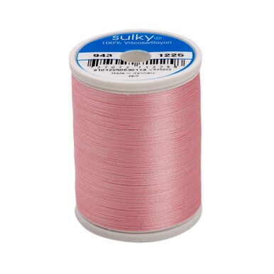 850 Florida Thread Sulky 40 Wt. Rayon Thread- Pastel Pink - 850 yd. Spool | Michaels