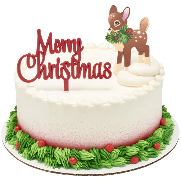 Christmas Deer Assortment Vertical Layon 2ct