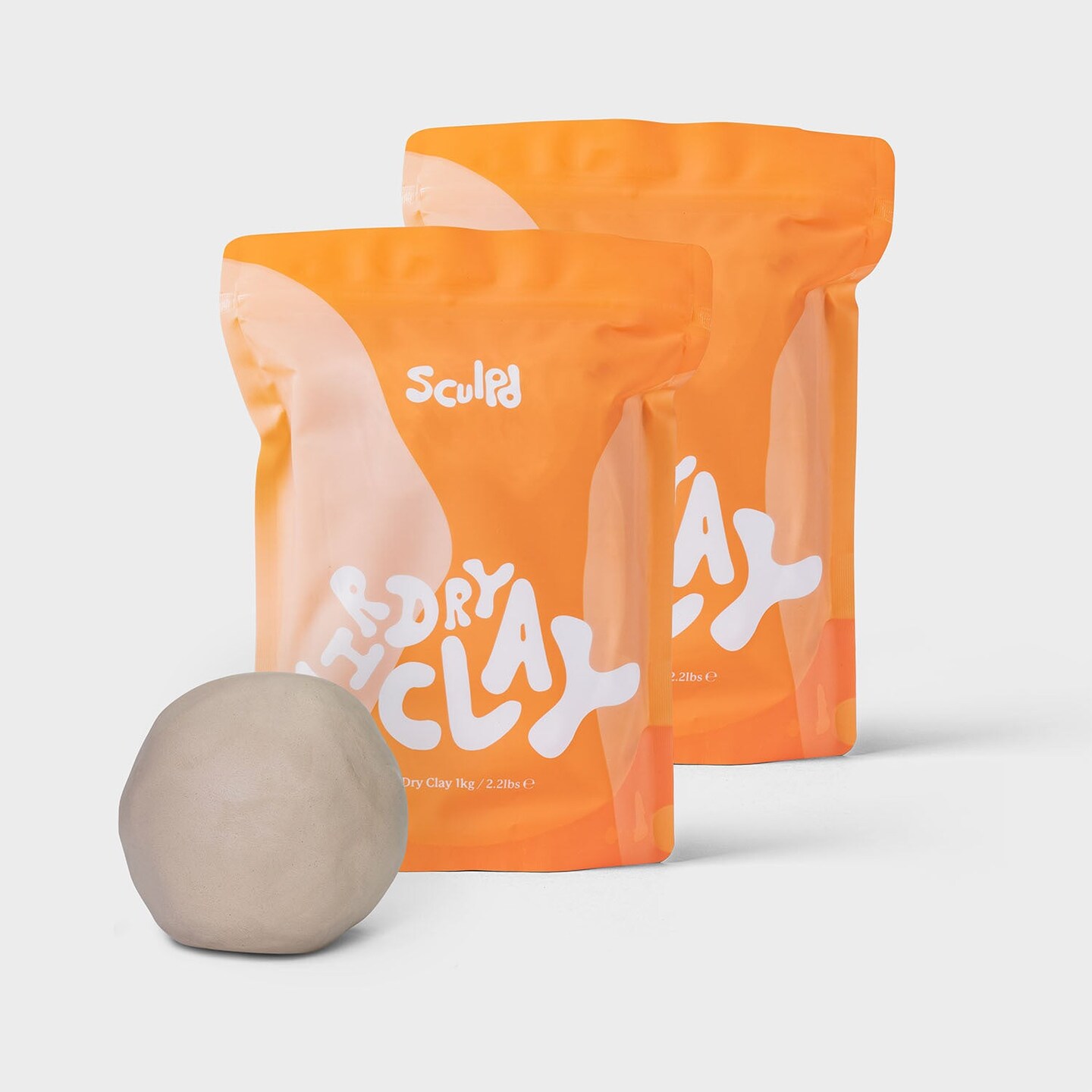 Sculpd 2.2lb Air Dry Clay Bag