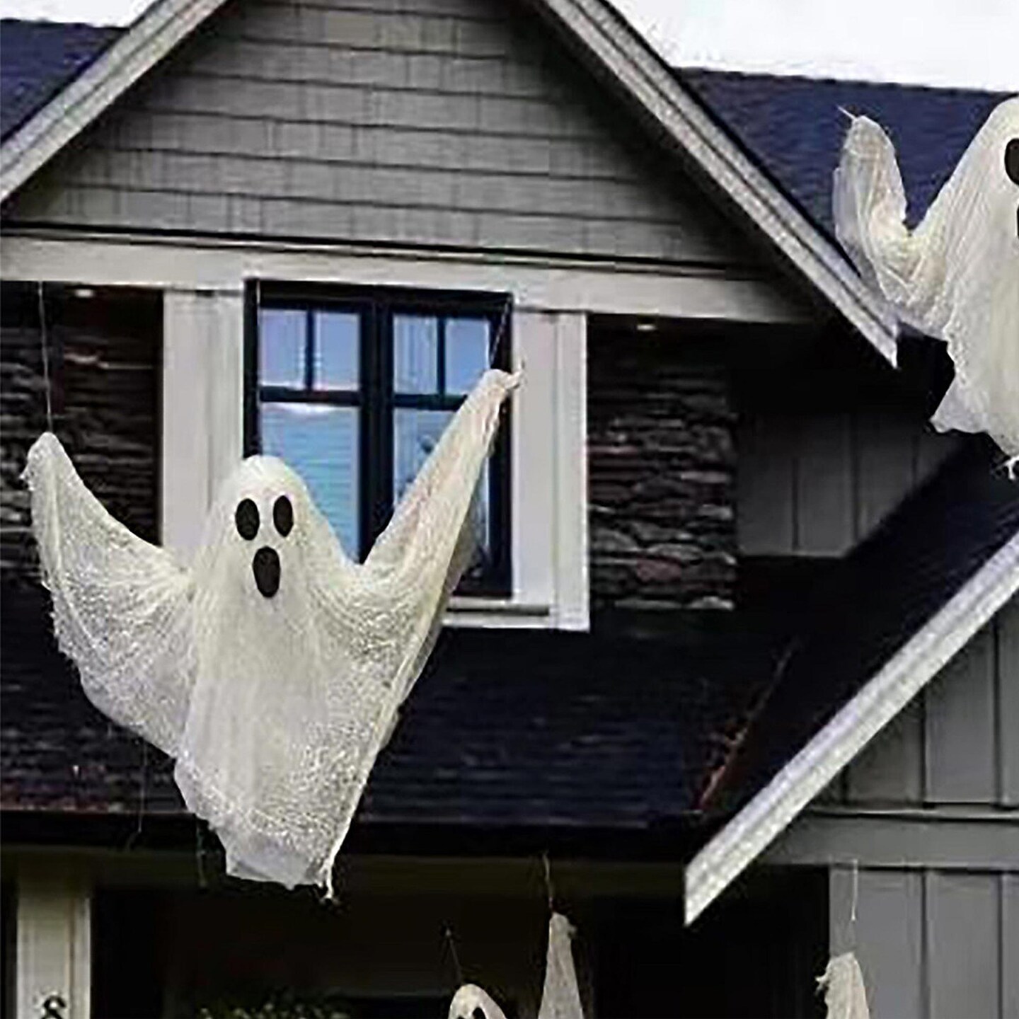 Ghosts Yard Decoration Set of 3, 2 Foot