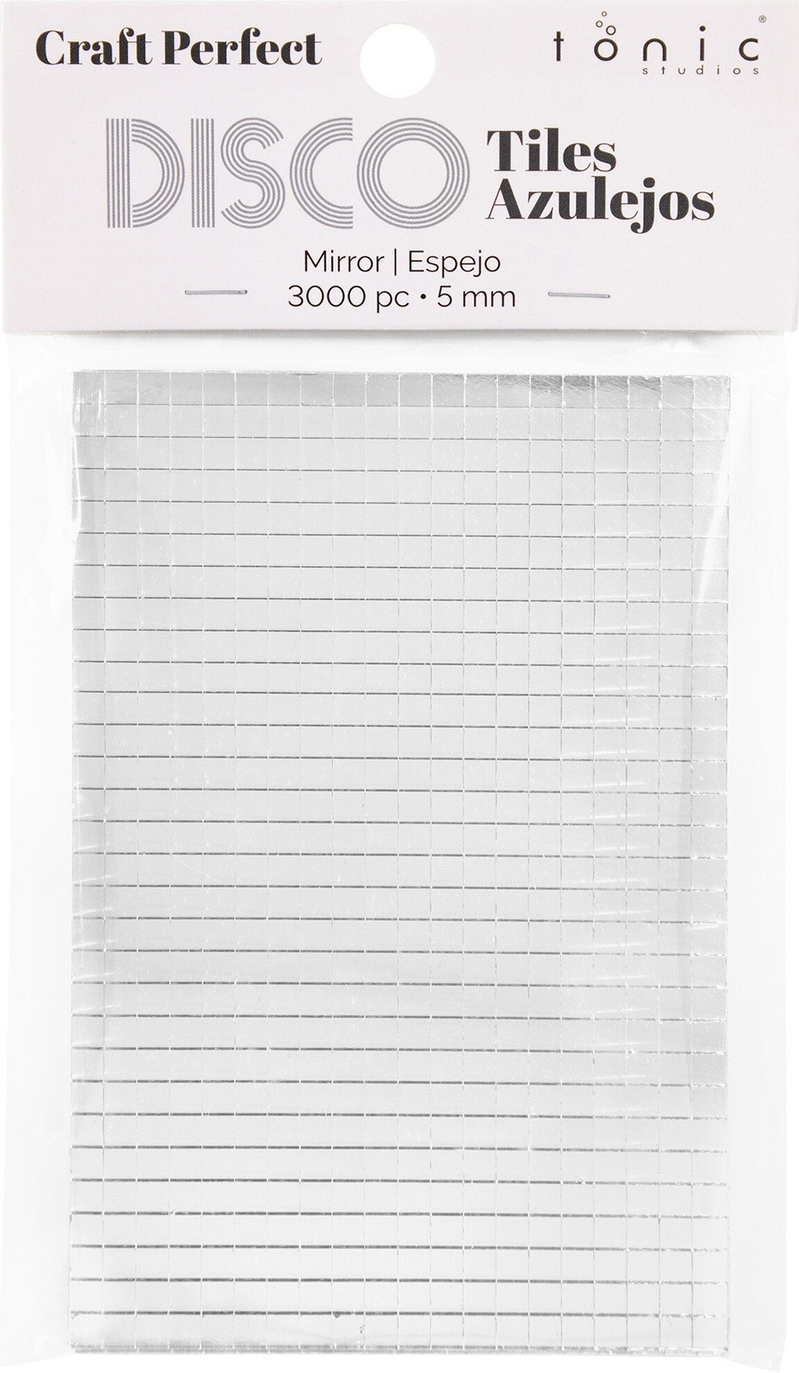 Craft Perfect Disco Tiles 5MM -Mirror