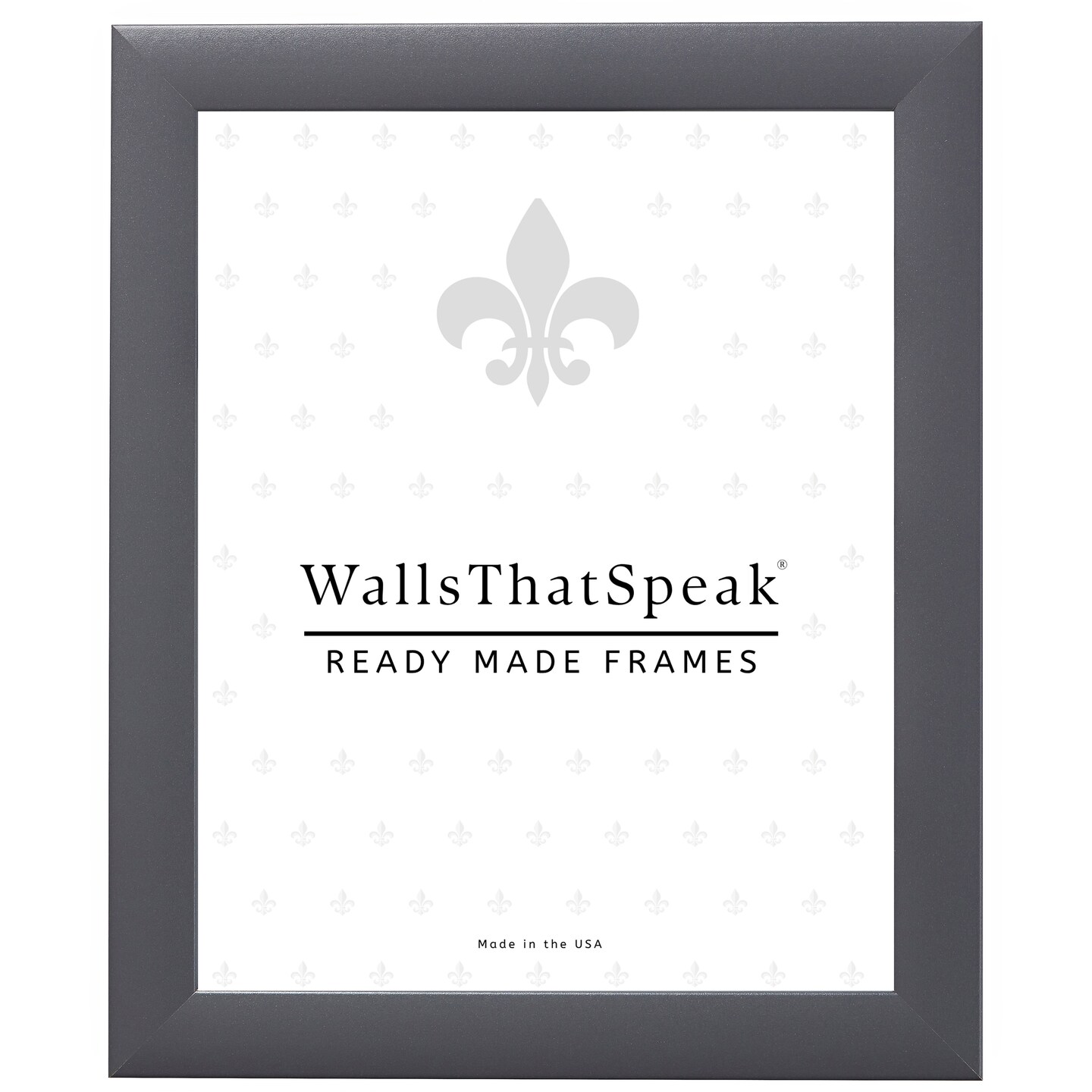 24x24 Picture Frame, Contemporary 1 Inch MDF Moulding, Wall Display Frame for Art, Posters, or Photos by wallsthatspeak