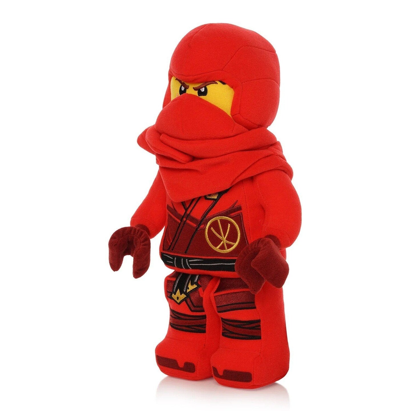Manhattan Toy LEGO NINJAGO Kai Red Ninja Warrior Plush Minifigure Character (2023 Release)