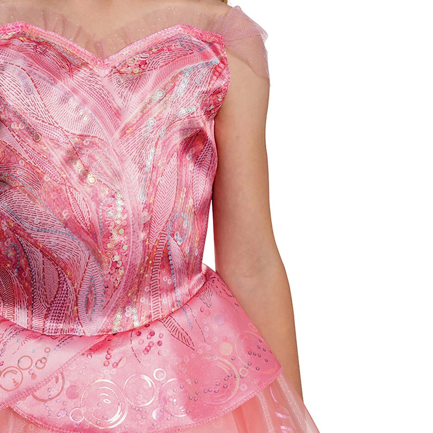 Toddler Deluxe Wicked Glinda Good Witch Pink Dress Costume 3T 4T