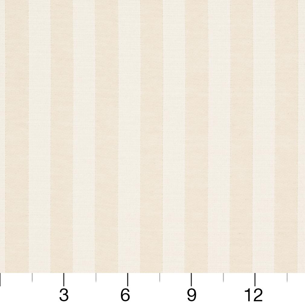 Linen Stripe - Beige & Taupe Stripe Upholstery Fabric 54 Inches"