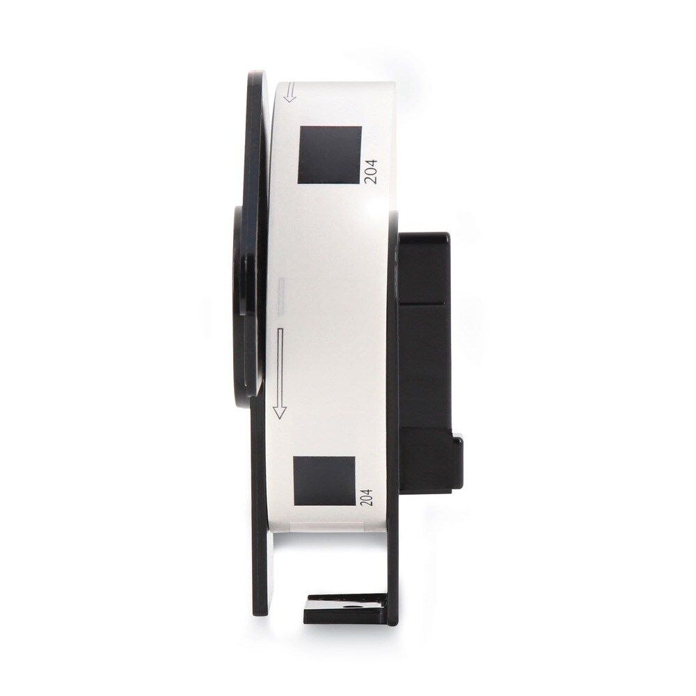 Brother 0.66 in. x 2.1 in. Die-Cut Multipurpose Labels - White (1-Roll)