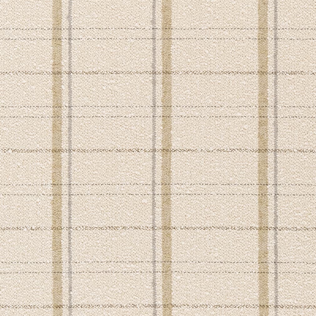 Upholstery Fabric - Beige &#x26; Taupe Plaid Upholstery Fabric 54 Inches&#x22;