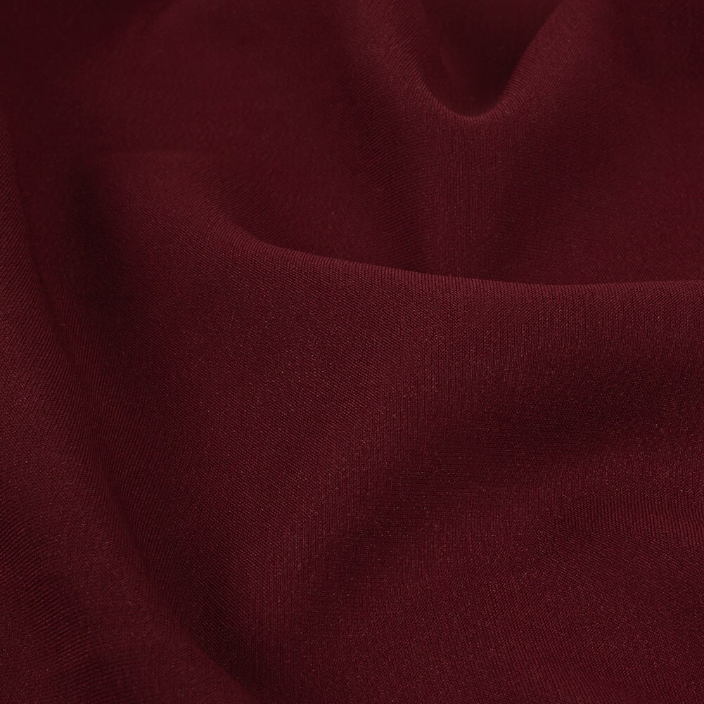 1 Yard Range Garnet Stretch Viscose Lining Fabric for Dresses Skirts Blazers 50 inch Width