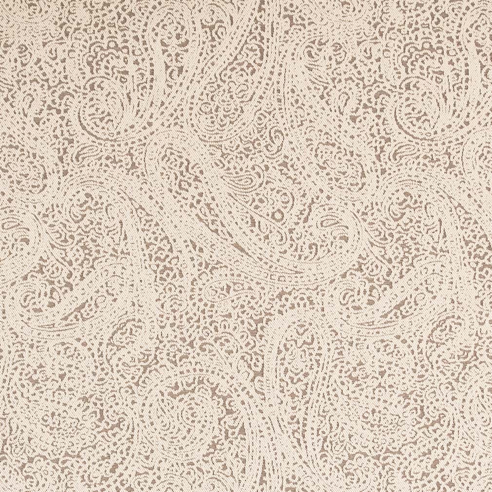 Paisley Walnut - Beige & Taupe,Brown Paisley Upholstery Fabric 54 Inches"