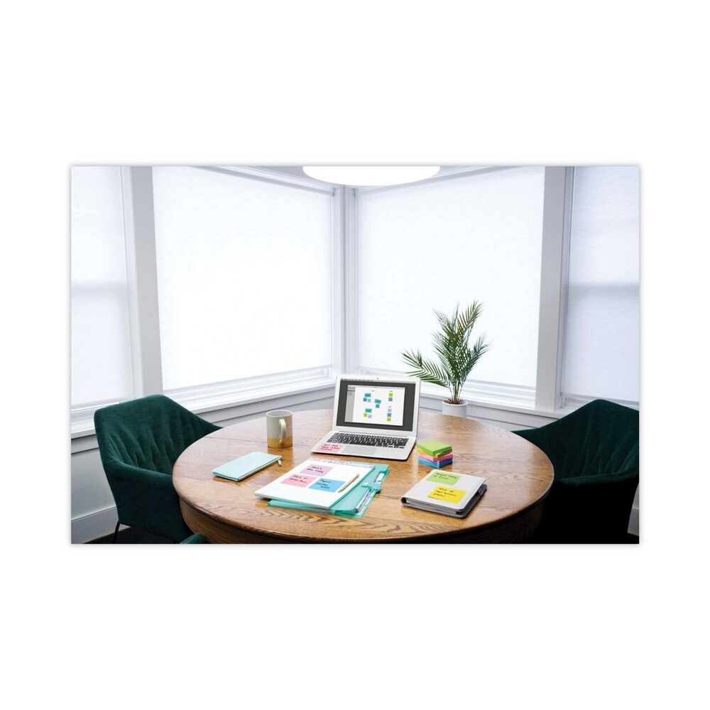 Post-it Notes 3 in. x 3 in. Original Pads Value Pack - Floral Fantasy Collection (100-Sheets/Pad, 14-Pads/Pack)