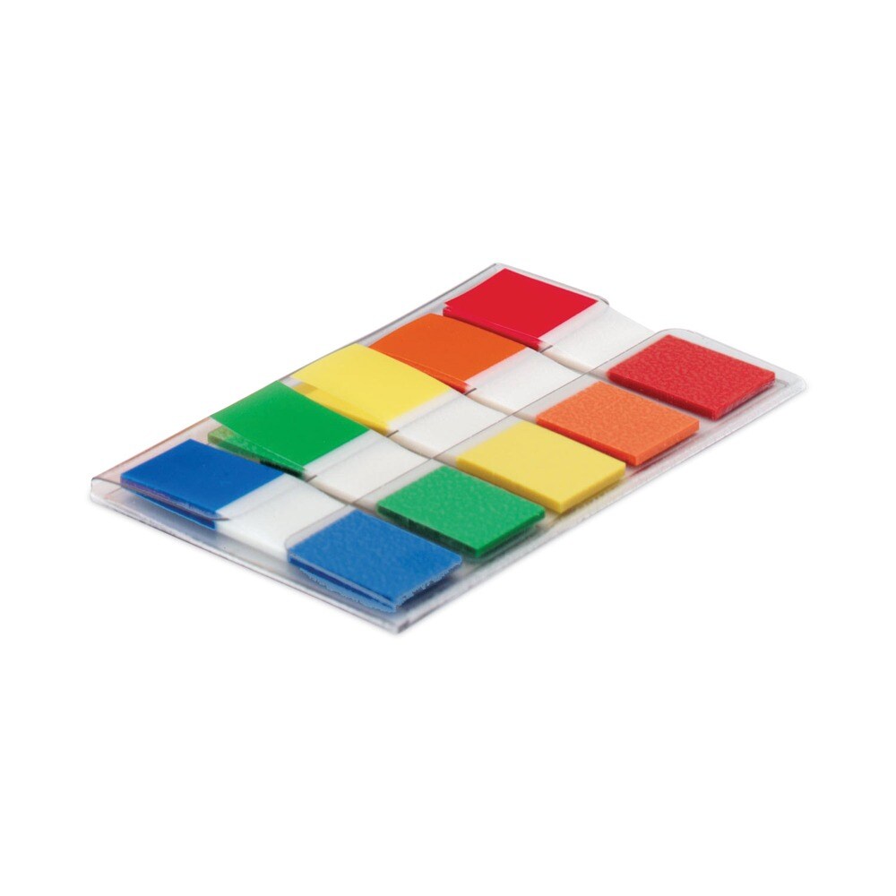 Post-it Flags Page Flags in Portable Dispenser - Assorted Primary (100/Pack)