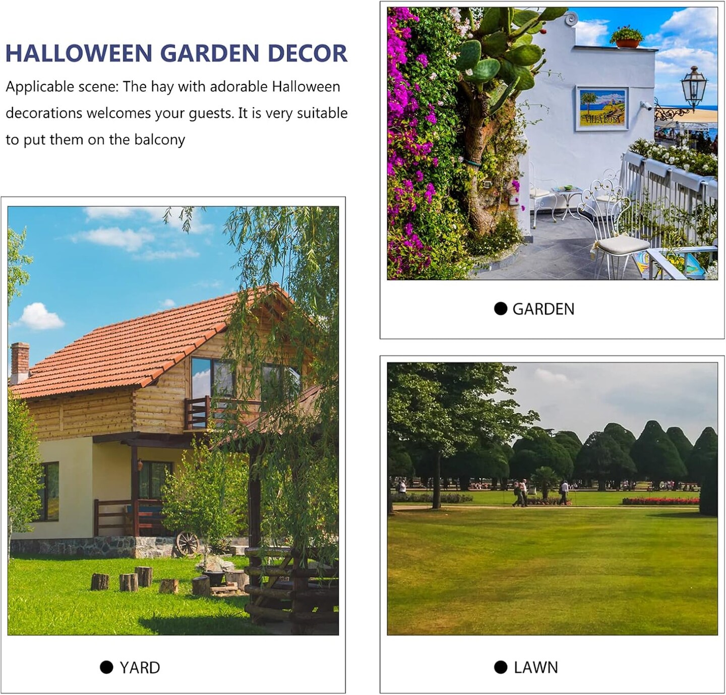 4PCS Halloween Scarecrow Decorations