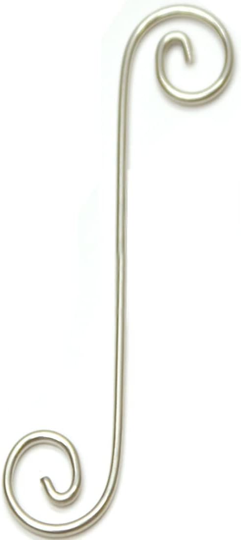 3.5" Curly Q 6 Pack Decorative Hangers for Suncatchers & Glass Panels