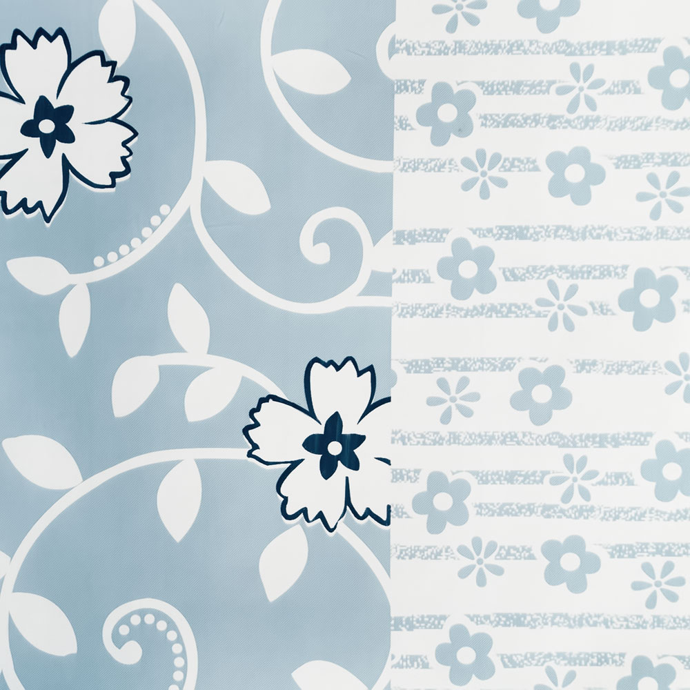 Chained Flower Self Adhesive Wallpaper, Peel and Stick Unique Floral Wall Covering