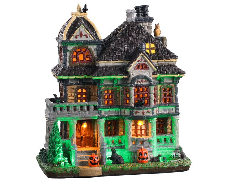 LEMAX Grimsbury Haunted House, with 4.5V Adaptor #05609