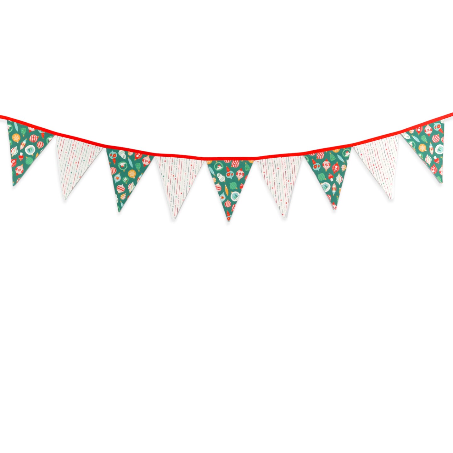 Crosscut Sewing Co. Monthly Pennant Banner DIY Sewing Kit - Sewing Project Kit for Beginners