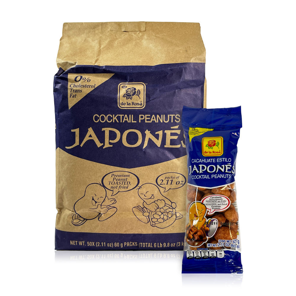 Cocktail Peanuts Japones 50 Count
