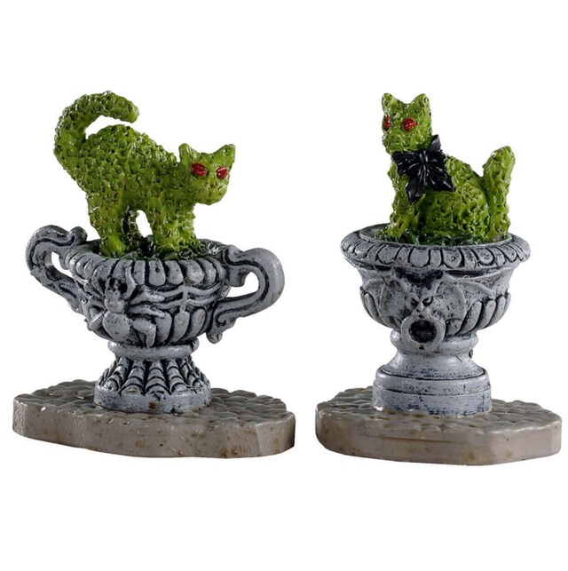Lemax Spookytown Haunted Topiary Set/2